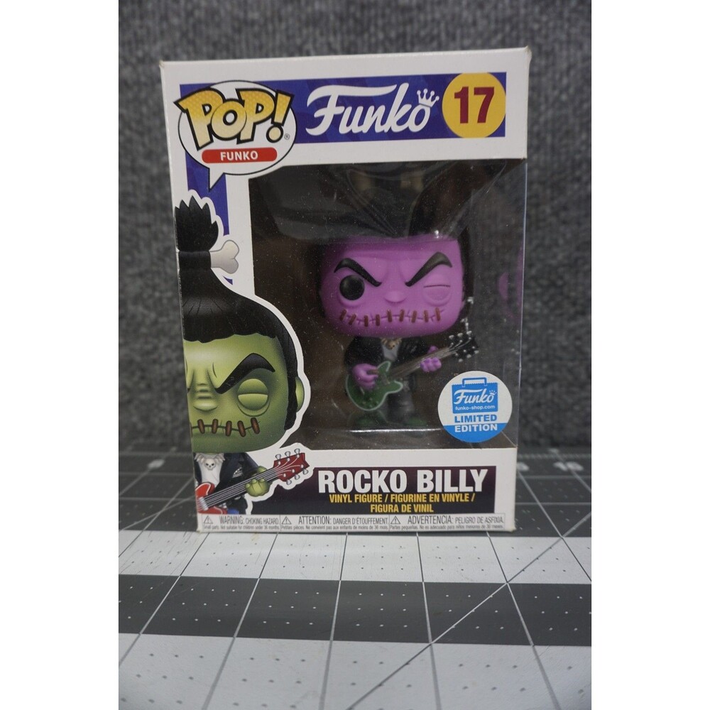 Funko Pop Rocko Billy 17 Funko Shop Exclusive Purple Spastik Plastik